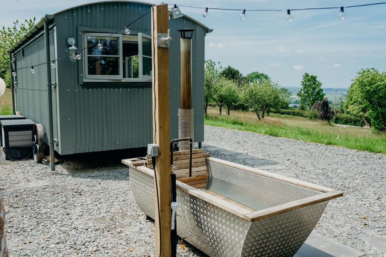 Blatchford Briar - Award Winning Private Shephards Huts With Their Own Secluded Hot Tubs Milton Abbot Exterior foto