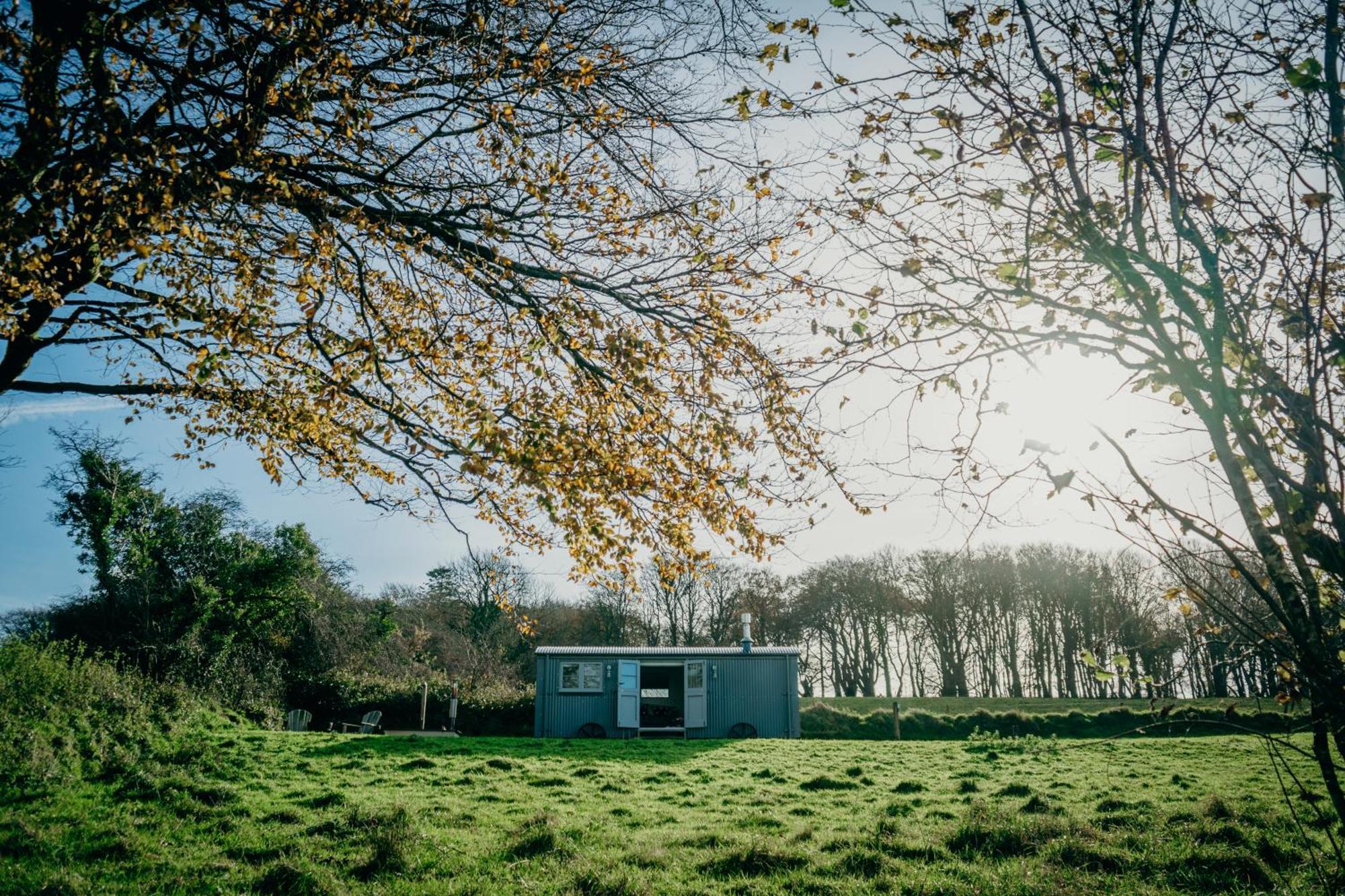 Blatchford Briar - Award Winning Private Shephards Huts With Their Own Secluded Hot Tubs Milton Abbot Exterior foto